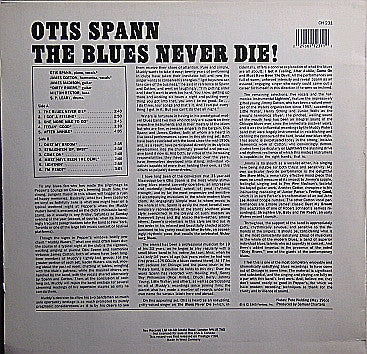 Release: The Blues Never Die!-Vinyl-UK-None-CH 231-4223147