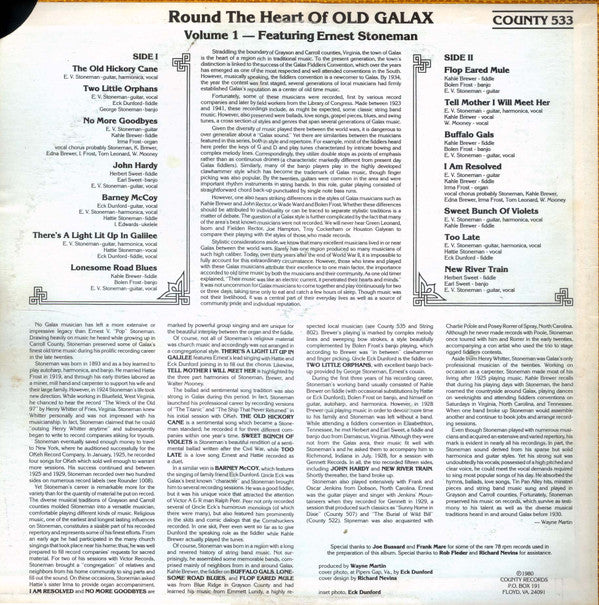Round The Heart Of Old Galax Vol. 1