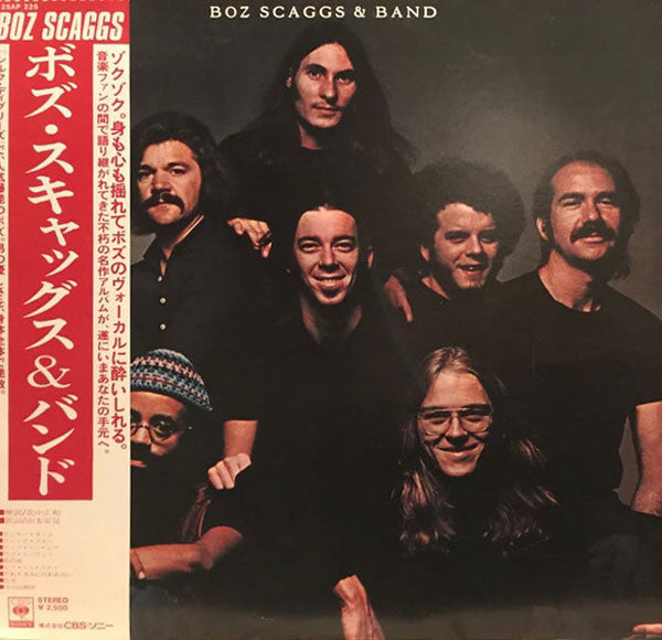 Release: Boz Scaggs & Band-Vinyl-Japan-1978-25AP 225-3008366