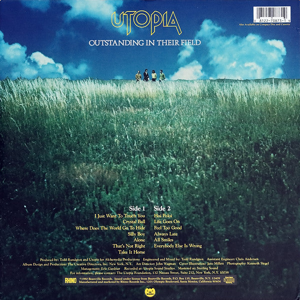 Release: Deface The Music-Vinyl-US-1987-RNLP 70873, RNLP 70873-4831822