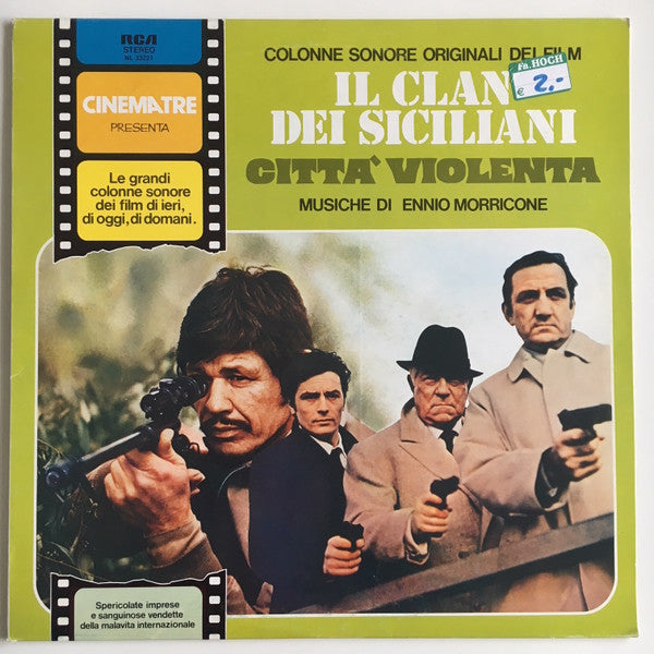 Master Release: Il Clan Dei Siciliani / Città Violenta (Colonne Sonore Originali Dei Film) by Ennio Morricone