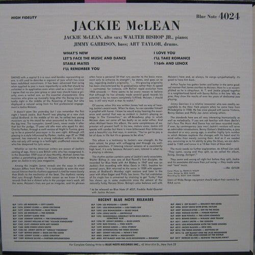 Release: Swing, Swang, Swingin'-Vinyl-Japan-2011-DBLP-009, BLP 4024, 4024-3327149