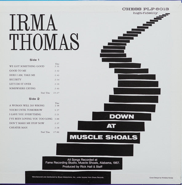 Master Release: Down At Muscle Shoals by Irma Thomas