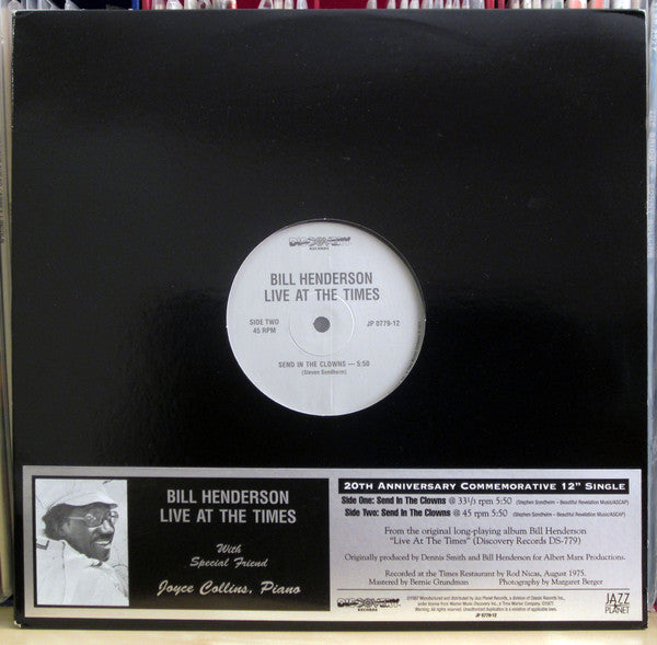 Release: Send In The Clowns-Vinyl-US-1997-JP 0779-12, JP 0779-12-2982146