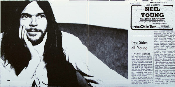 Master Release: Live At The Cellar Door by Neil Young
