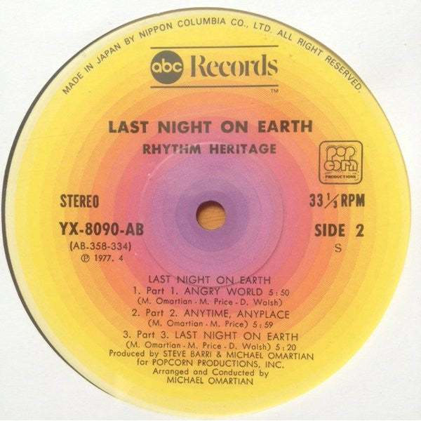 Last Night On Earth
