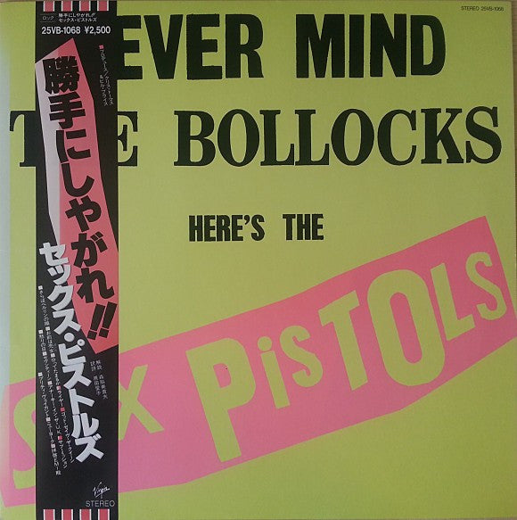 Release: Never Mind The Bollocks Here's The Sex Pistols-Vinyl-Japan-1986-25VB-1068, V 2086-2526617