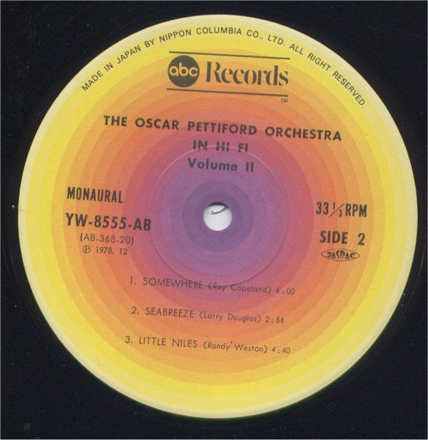 O.P.'s Jazzmen The Oscar Pettiford Orchestra In Hi-Fi  - Volume Two