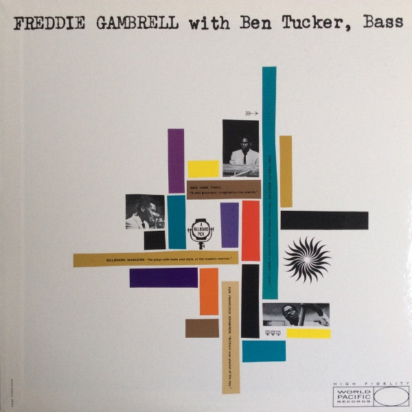 Freddie Gambrell With Ben Tucker, Bass