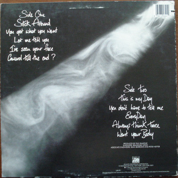 Release: The Secret Value Of Daydreaming-Vinyl-US-1986-81640-1-E, 7 81640-1-E-8606568