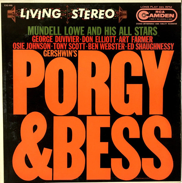 Release: Porgy & Bess-Vinyl-US-1959-CAS 490-8153122