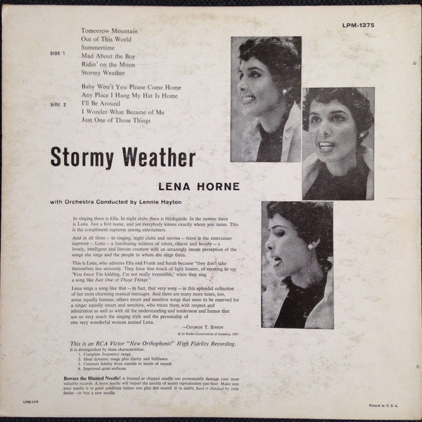 Stormy Weather