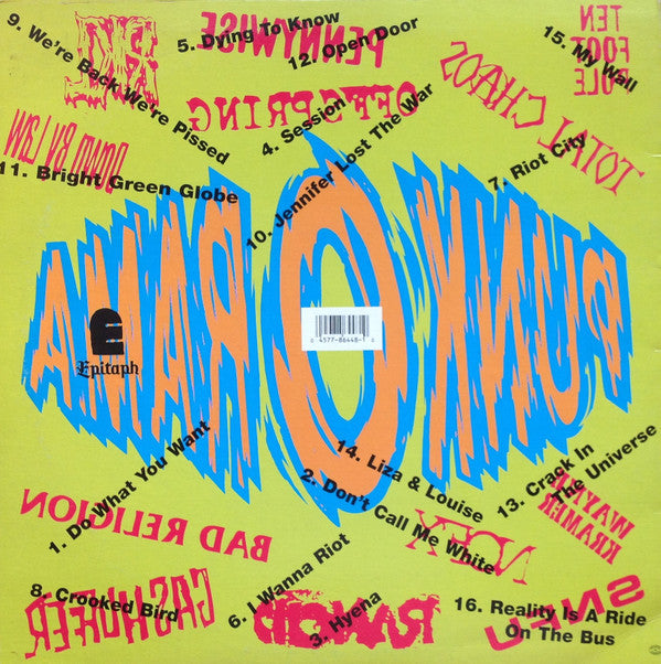 Master Release: Punk-O-Rama by Various