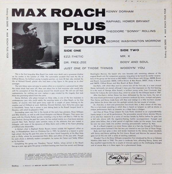 Release: +4-Vinyl-US-None-MG 36098, MG 36098, MG 36098, MG 36098-8663316