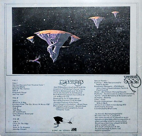 Release: Yessongs-Vinyl-Japan-1973-P-5087~9А-3704464