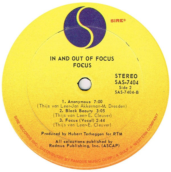 In And Out Of Focus