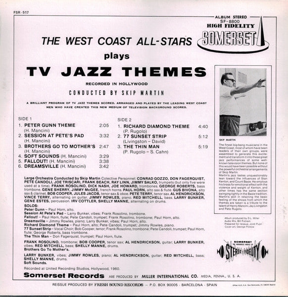 TV Jazz Themes