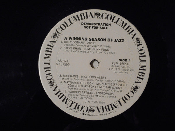 A Winning Season Of Jazz
