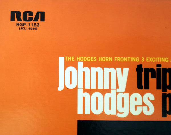 Master Release: Triple Play by Johnny Hodges