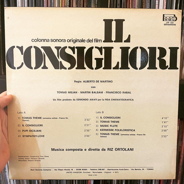 Il Consigliori (Colonna Sonora Originale Del Film)