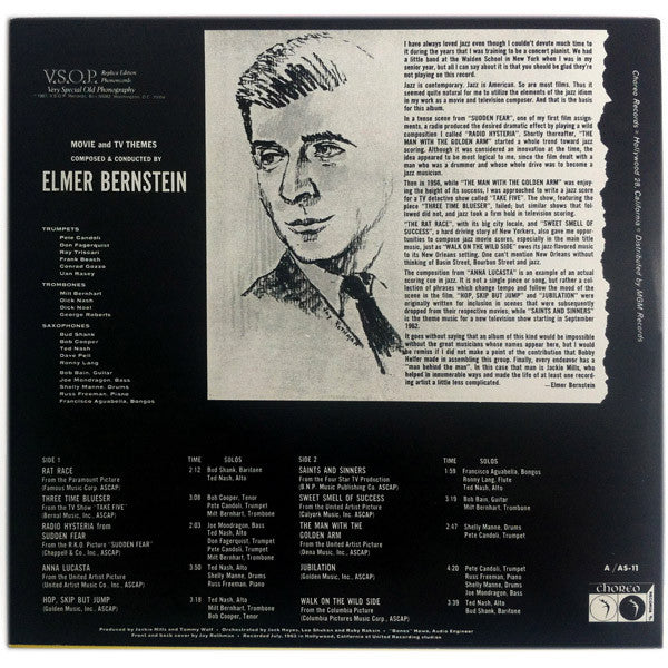 Release: Movie And TV Themes-Vinyl-US-1987-A/AS-11, V.S.O.P. #53-4068786