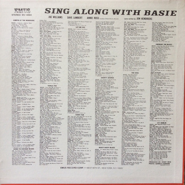 Release: Sing Along With Basie-Vinyl-US-None-ES 12004-2368589