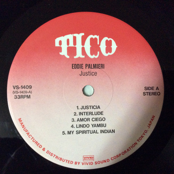 Master Release: Justice / Justicia by Eddie Palmieri