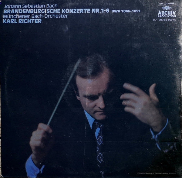 Release: 6 Brandenburgische Konzerte - Six Concerts Avec Plusieurs Instruments - Six Brandenburg Concertos-Vinyl-Austria-1972-2723 010-4005173