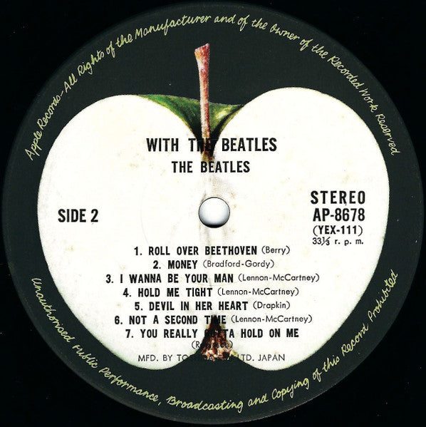 With The Beatles = ステレオ! これがビートルズ Vol.2