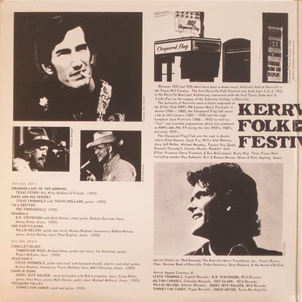 Master Release: Texas Folk & Outlaw Music (Kerrville Festivals 1972-1976) by Various