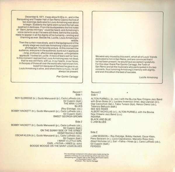 Master Release: Tribute To Louis by Various