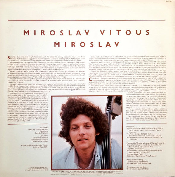 Master Release: Miroslav by Miroslav Vitous
