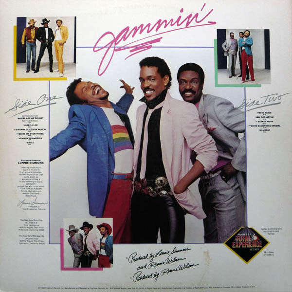 Master Release: Gap Band V - Jammin' by The Gap Band