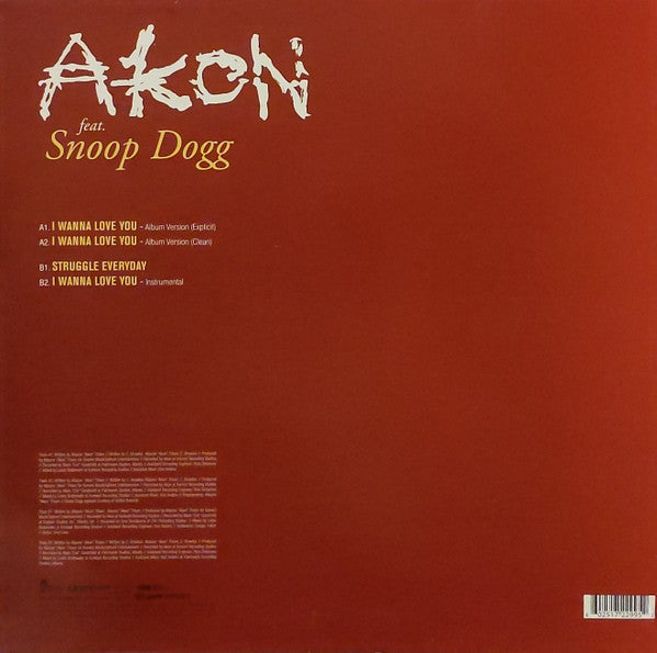 Master Release: I Wanna Love You by Akon