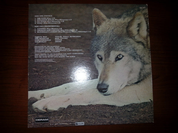 Release: Canis Lupus-Vinyl-Japan-1973-DL-45-8748441