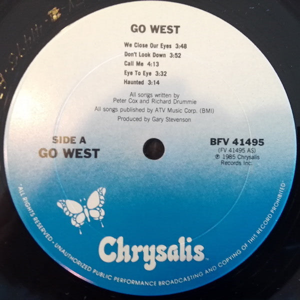 Release: Go West-Vinyl-US-1985-BFV 41495-1710862