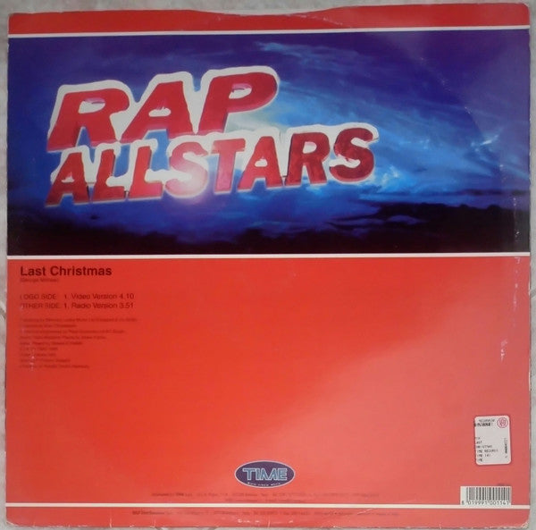 Master Release: Last Christmas by Rap Allstars