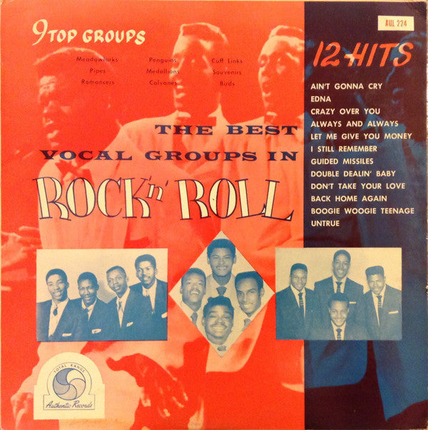 Release: The Best Vocal Groups In Rock 'N' Roll-Vinyl-US-None-AUL 224, DL 224-9783651