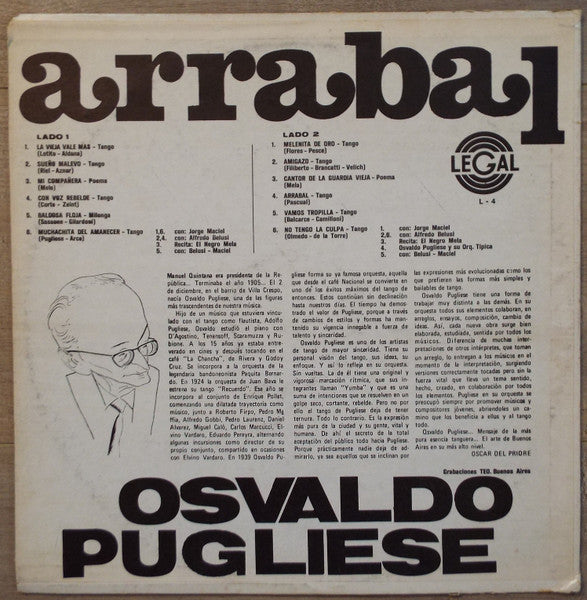 Release: Arrabal-Vinyl-Argentina-None-L-4-7271804