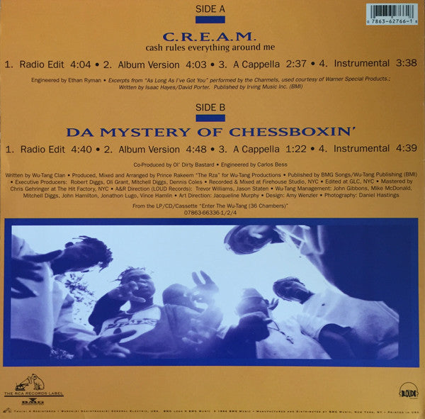 Master Release: C.R.E.A.M. (Cash Rules Everything Around Me) by Wu-Tang Clan