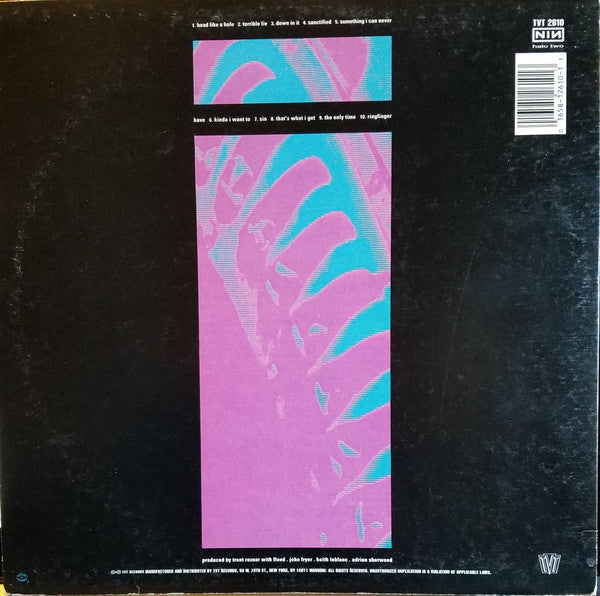 Release: Pretty Hate Machine-Vinyl-US-1989-TVT 2610-1, TVT 2610-4533205