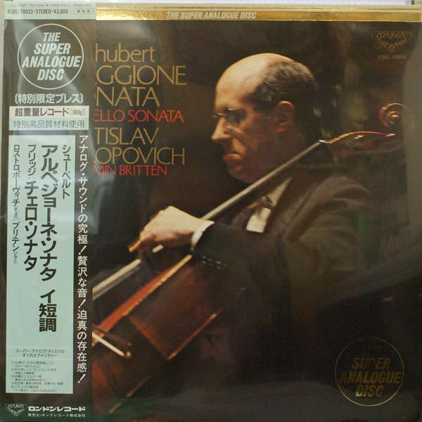 Master Release: Sonata For Arpeggione And Piano / Sonata For Cello And Piano by Franz Schubert