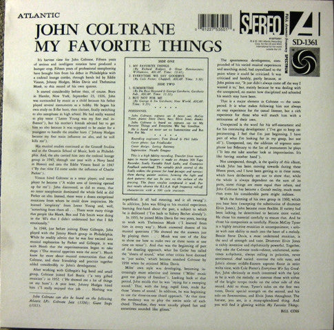 Release: My Favorite Things-Vinyl-US-2005-SD-1361-2725778