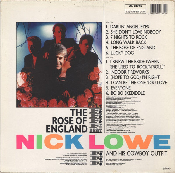 Release: The Rose Of England-Vinyl-UK & Europe-1985-ZL 70765, ZL 70 765-2626618