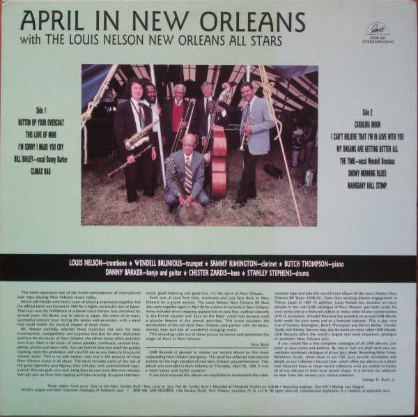 Release: April In New Orleans-Vinyl-US-1988-GHB-241-6010710