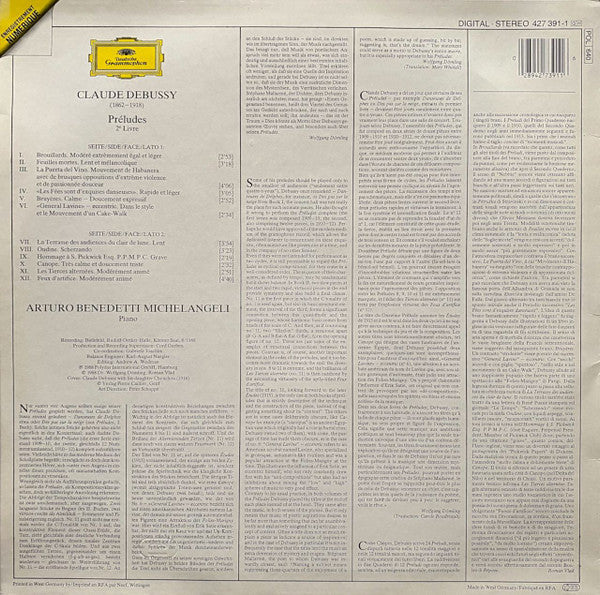 Release: Préludes · Volume 2-Vinyl-Germany-1988-427 391-1-3573641