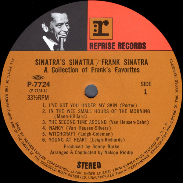 Sinatra's Sinatra (A Collection Of Frank's Favourites)