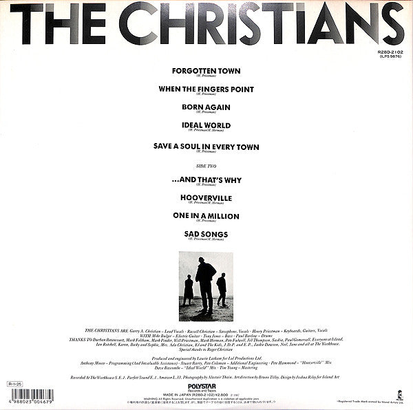 Release: The Christians-Vinyl-Japan-1988-R28D 2102-6940213