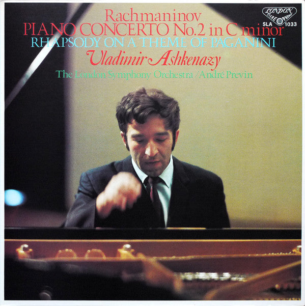 Release: Piano Concerto No.2 in C minor / Rhapsody On A Theme Of Paganini-Vinyl-Japan-1978-SLA 1033-7918439