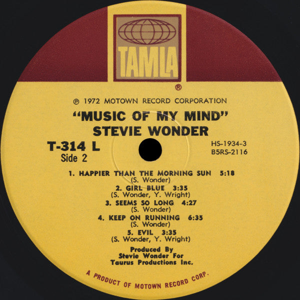 Music Of My Mind